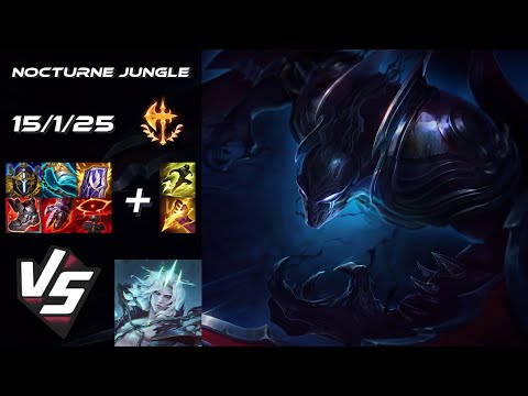JUNGLE Nocturne vs Viego - EU Challenger Patch 25.S2.1
