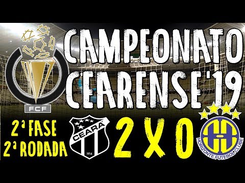 Ceará 2 x 0 Horizonte - Campeonato Cearense 2019