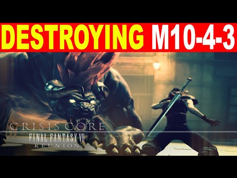 Crisis Core Final Fantasy 7 Reunion M10-4-3 Sea Hulk Boss Adamantite Unlock Reward Treasure Chest