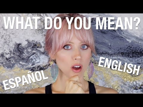 10 Spanish words that DONT EXIST in English | Superholly