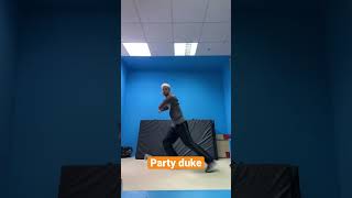 How to dance party duke hip-hop #footwork #tutorial #shorts #hiphop #howto #ludacris #dance