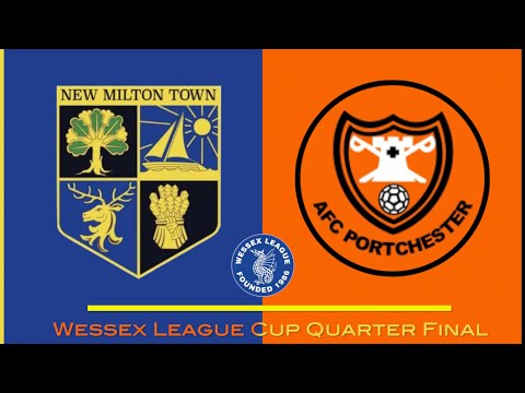 HIGHLIGHTS: New Milton Town v AFC Portchester (Wessex League Cup)