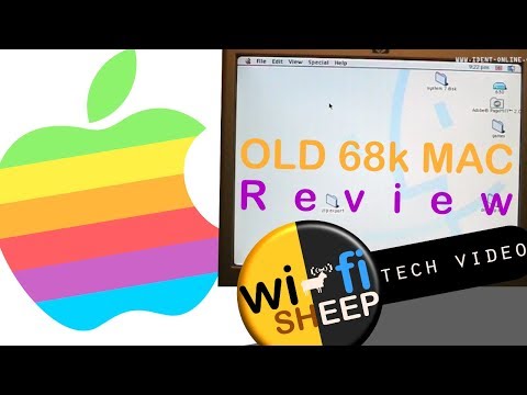 Retro Review of Apple Macintosh Performa 630 (Wi-Fi Sheep Tech Video)