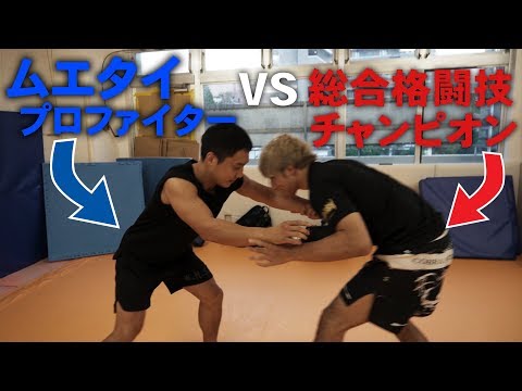 ムエタイ選手が総合格闘家のタックルを止められるか検証してみた！