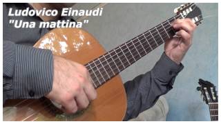 Una mattina, guitar cover