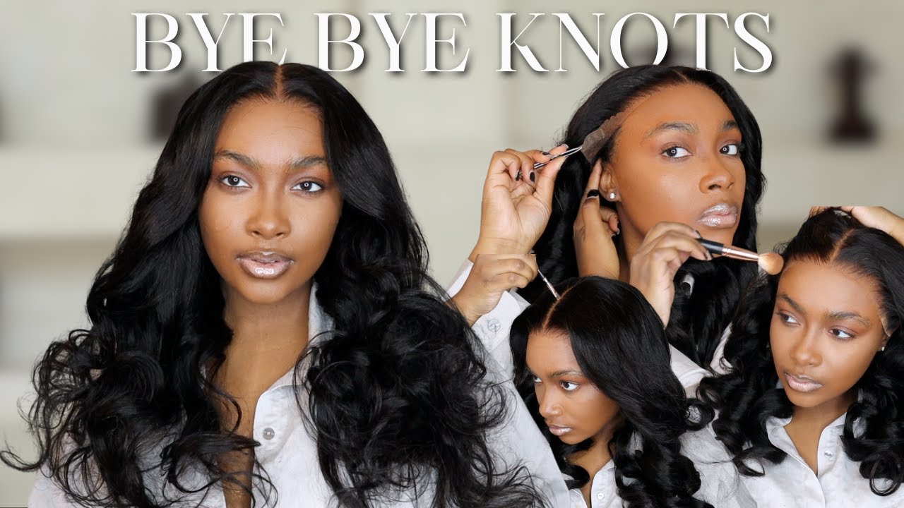 5MIN AMAZON WIG INSTALL|100% GLUELESS  BYE BYE KNOTS 24INCH WIG REVIEW|NO GLUE,NO SPRAY|UNICE HAIR