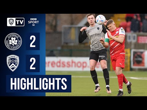 HIGHLIGHTS | Cliftonville 2-2 Coleraine (3-1 pens) | 4th February 2023