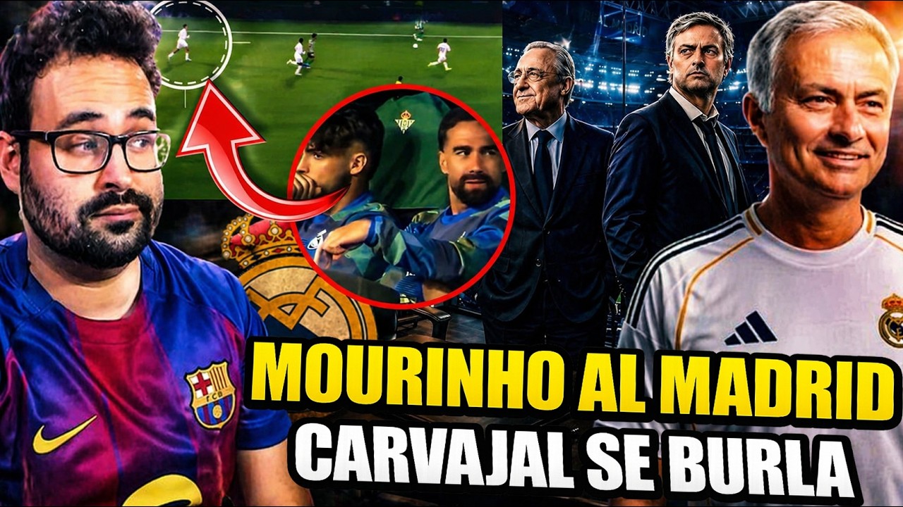 🚨MOURINHO REGRESA al REAL MADRID ¡Lo ASEGURAN! - CARVAJAL se BURLA de un COMPAÑERO