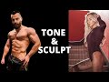 At Home Fat Burning, Tone & Sculpt Workout (Real-Time, No Repeat, Follow Along)