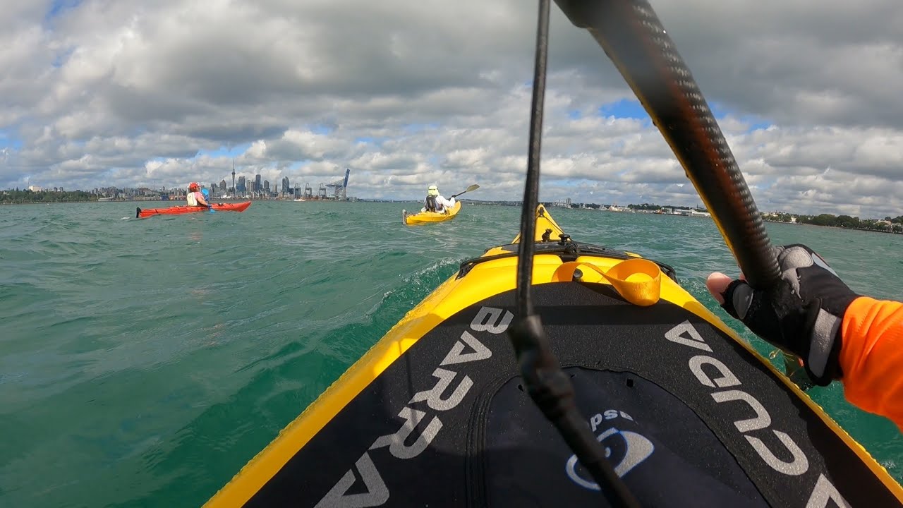 First paddle with the Barracuda Enigma sea kayak