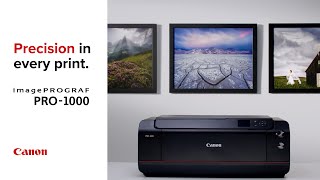 Canon Create Exceptional Prints with imagePROGRAF PRO-1000