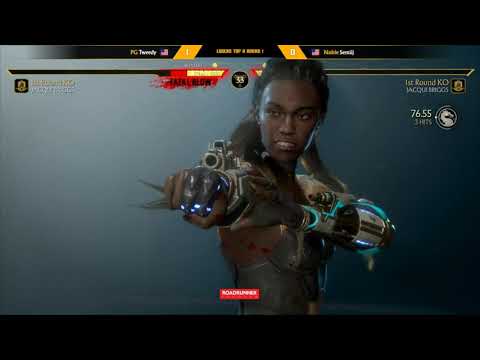 EVO2019 - PG Tweedy (J. Briggs/Baraka) vs Noble Semiij (C. Cage/J. Briggs) - Mortal Kombat 11 Top 8