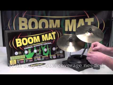 Boom Mat Cymbals Test
