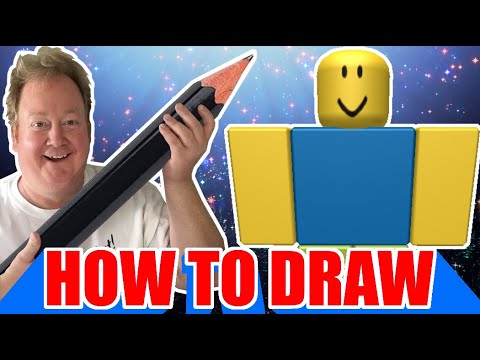 Draw ROBLOX NOOB | easy
