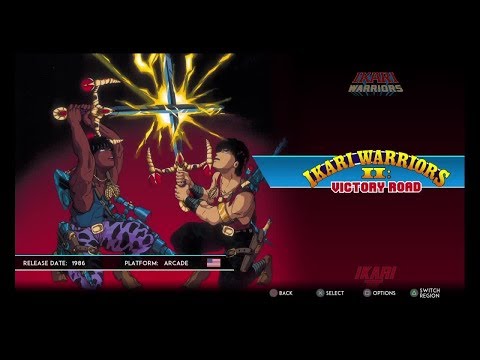 SNK Ikari Warriors 2 Victory Road Playthrough PS4 LPOS