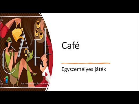 Café - Egyszemélyes játék - Robert SoloPlay