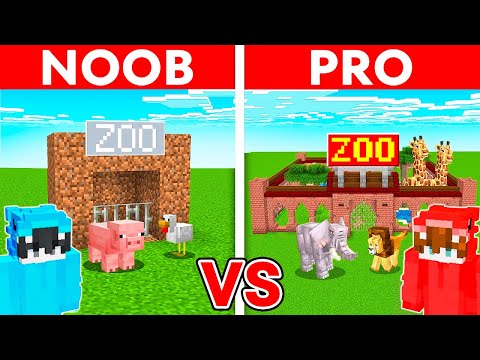 , title : 'Minecraft NOOB vs PRO: El ZOO Más SEGURO de Animales'