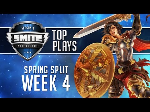SMITE Pro League 2016 - Week 4 Top Plays (Spring Split)