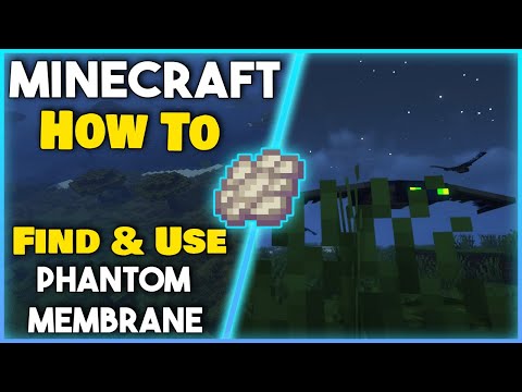 🔥Unbelievable NEW way to find & use PHANTOM MEMBRANE in Minecraft 1.20+!💥