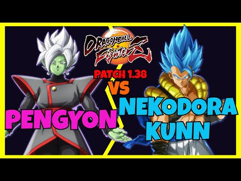 DBFZ - PENGYON vs NEKODORAKUNN gameplays (Zamasu, Trunks, Vegito vs Gogeta Blue, Beerus, Janemba)
