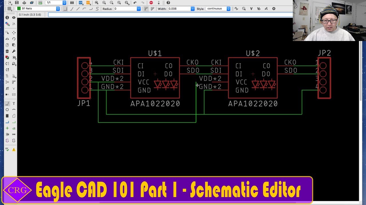 Eagle CAD 101 Part 1 - Schematic Editor