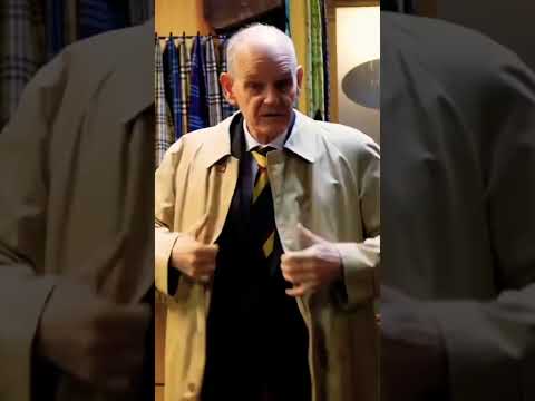 David Saxby talking about men’s Style ✨ Rain Coats ✨ Full Video on Channel ✨ #fashion #style