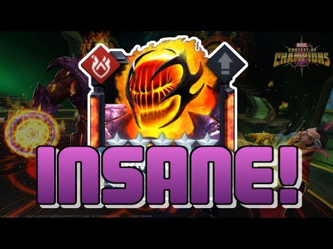 INSANE BURN! 5 STAR RANK 4 DORMAMMU - RANK UP + GAMEPLAY [MCOC]