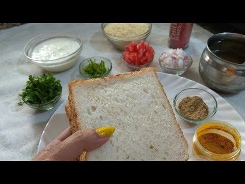Masala Bread Recipe -ब्रेड बेसन टोस्ट- Bread Besan Toast-Besan Toast -Bread Recipe-Easy Toast Recipe