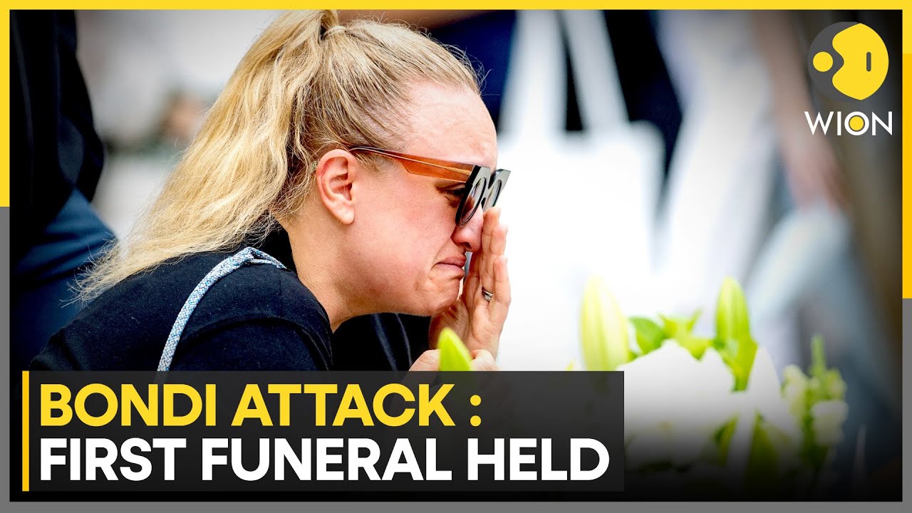 Bondi Beach Attack: First Funeral Held for Bondi Beach Attack Victims | WION