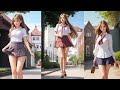 4k AI Lookbook Japanese Cute Bikini Model Fashion Slow Lookbook Ailookbook4k Cosplay Model