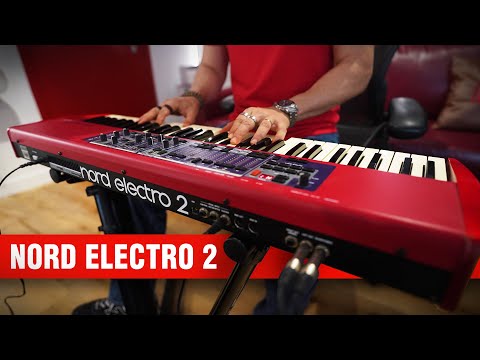 Nord Electro 2 SW73 Semi-Weighted 73-Key Digital Piano 2002 - 2009 - Red image 10
