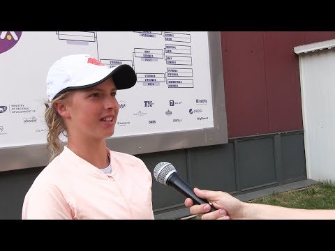 Třináctiletá Linda Fruhvirtová o trénincích s nejlepšími hráčkami světa na J&T Banka Prague Open