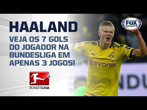 O FENÔMENO NORUEGUÊS? Veja os 7 gols de Haaland na Bundesliga em apenas 3 jogos!