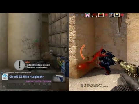 BRO JUST RECREATED THE MOST ICONIC PLAY ON DUST2 😨
