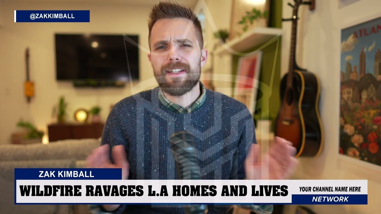 Cinematic news style edit