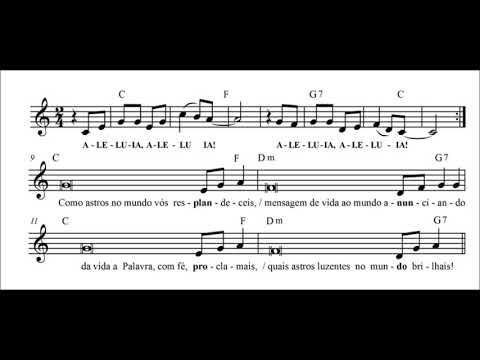 ALELUIA - COMO ASTROS NO MUNDO (José Raimundo) - CATÓLICA
