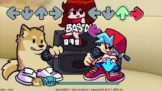 Cover art for fnf funky doge friday-sole fc 4k