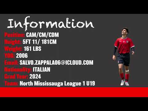 Salvatore Zappala 2023 Highlight Video