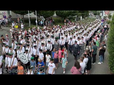 Schützenfest Olpe - der Dreifachzug