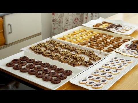 BOŽIĆNI KOLAČI OD JEDNE SMJESE