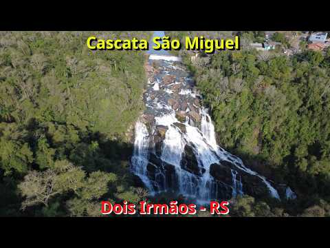 Cascata São Miguel vista de cima | Dois Irmãos - RS