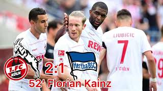 1.FC Köln - Hertha BSC 2:1 FC Radio