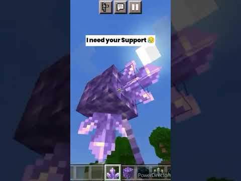 How to build a AMETHYST ALTAR in Minecraft! #shorts