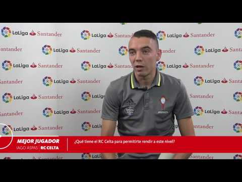 ENTREVISTA IAGO ASPAS, MEJOR JUGADOR DE OCTUBRE