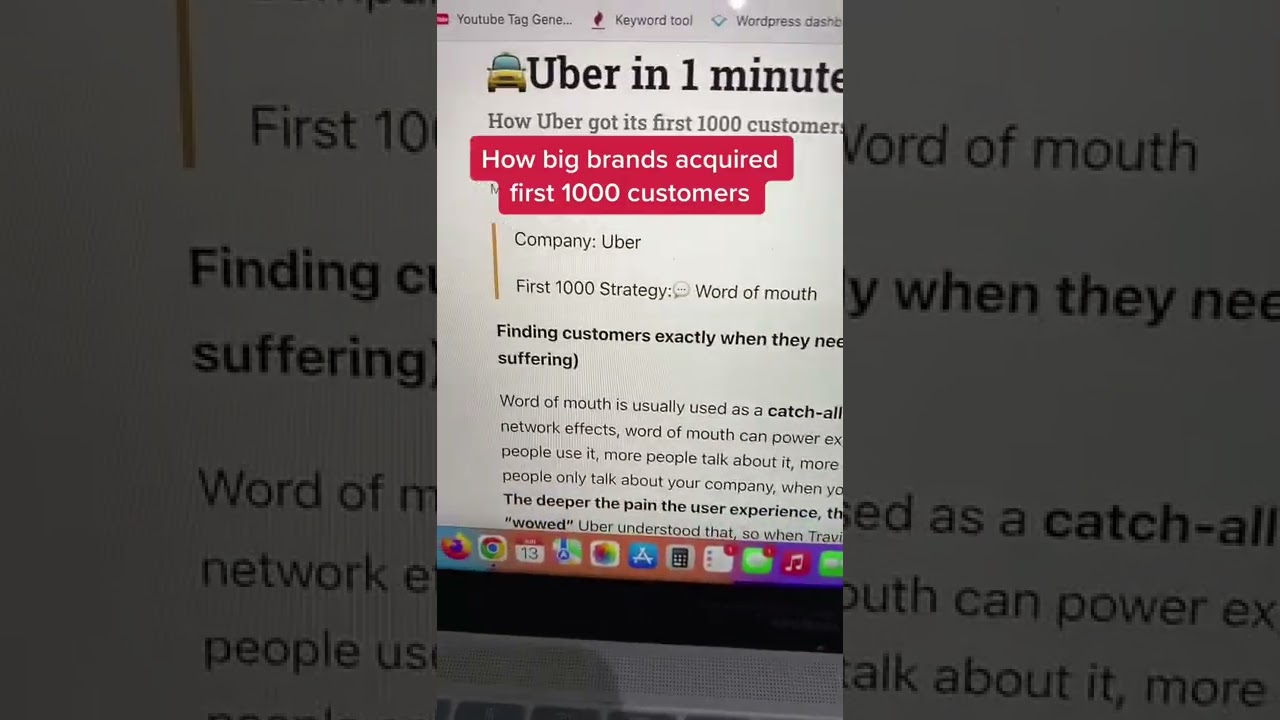 Case studies on how companies like Uber, Doordash, Tinder, Morning Brew & Spotify got their first c