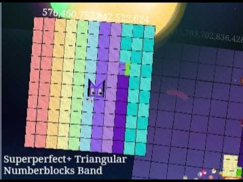 Superperfect + Triangular Formula Numberblocks Band (9thPerfectNumber's Take)