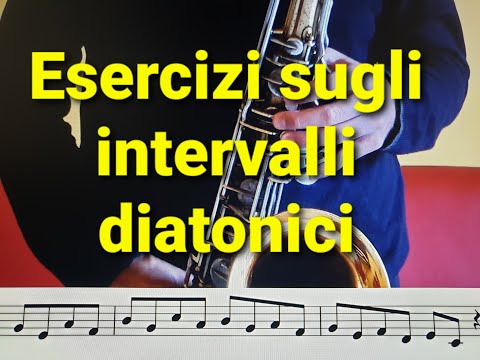 Esercizi sugli intervalli diatonici