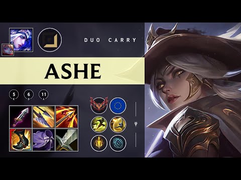 Ashe ADC vs Samira - EUW Grandmaster Patch 25.24