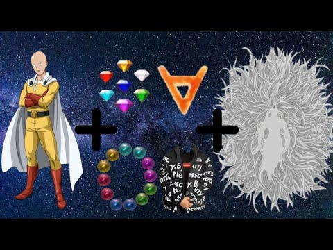 saitama+all elements+the multiverse+drip+omni god+super saiyan infinity+ultra instinct solo's