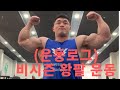[운동로그] 비시즌 팔 운동 고볼륨 트레이닝